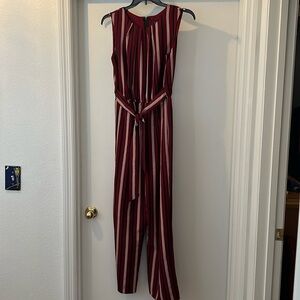 Burgundy romper